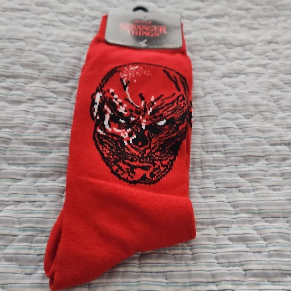 Netflix Stranger Things Red Socks